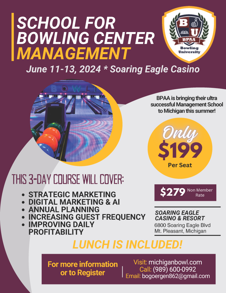 BPAA Bowling Management School